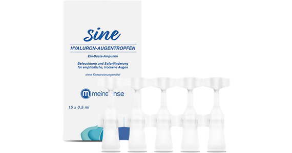  meineLinse sine Hyaluron-Augentropfen 15 x 0,5ml Mening 1