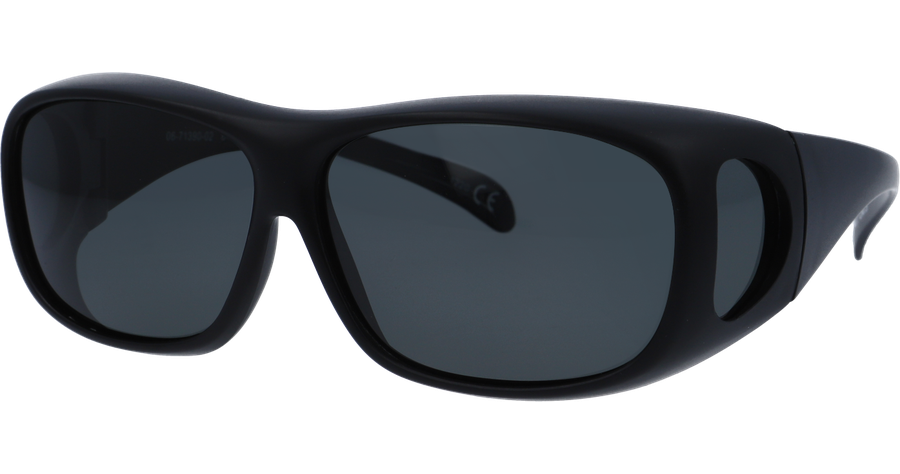 SunRay Sonnenbrille Unisex SunRay 06-71390-02 Überbrille, Schwarz matt Mening 1
