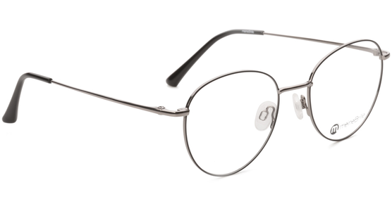 meineBrille 04-96090-01, Schwarz/Gun Glänzend rechts - Mening 6