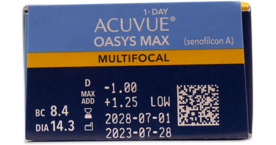 Acuvue Oasys Max 1-Day Multifocal 30er - Ansicht 4