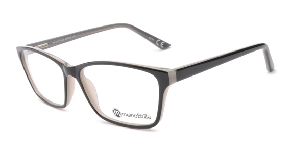 meineBrille 04-69190-02, Schwarz/Milky links - Mening 2