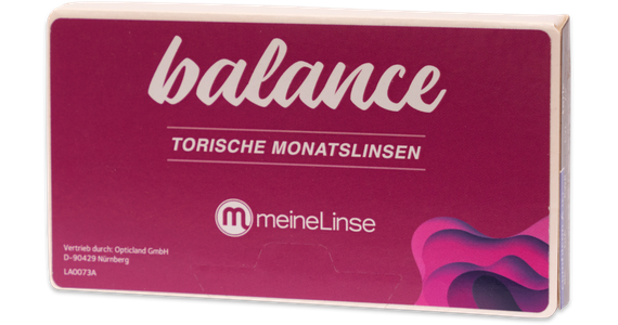 meineLinse balance torische Monatslinsen 6er - Ansicht 3