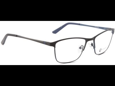 meineBrille 04-87020-01, Schwarz/Blau Matt rechts