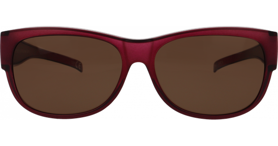 SunRay 06-00320-01 Überbrille, Aubergine matt - Mening 4