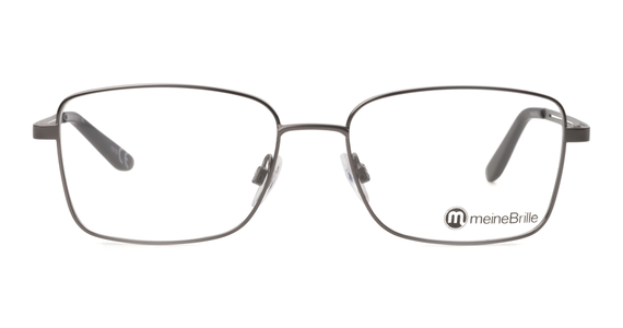 meineBrille 04-96080-01, Dunkel Gun Matt front - Mening 3