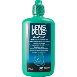 Kochsalzlösung Lens plus OcuPure Einzelflasche 120ml