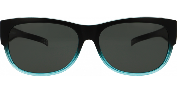 SunRay 06-00320-02 Überbrille, Schwarz/Türkis matt - Mening 4