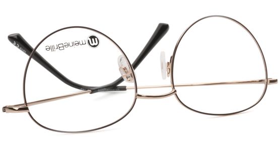 meineBrille 04-96090-02, Braun Matt/Gold Glänzend umgedreht - Mening 7