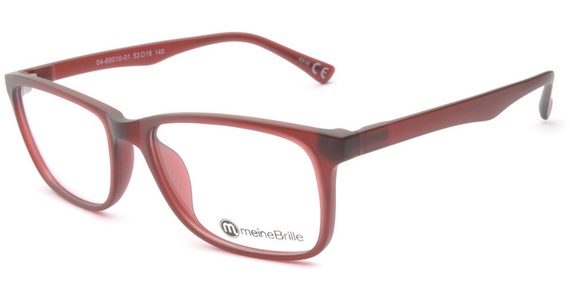 meineBrille 04-69010-01 , Rot matt - Mening 2