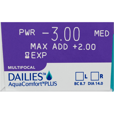  Dailies Aqua Comfort plus multifocal 30er Ansicht 3