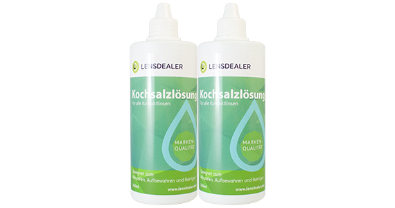 Lensdealer Kochsalzlösung 2x360ml - Ansicht 2