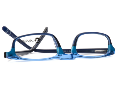 meineBrille 04-79040-02, Hellblau/Dunkel Blau umgedreht