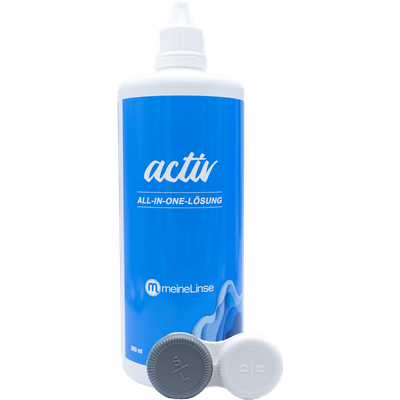  meineLinse activ All-in-One-Lösung Einzelflasche Ansicht 2