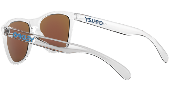 Oakley Frogskins Crystal Clear / Prizm Sapphire OO9013 D0 55 - Mening 9