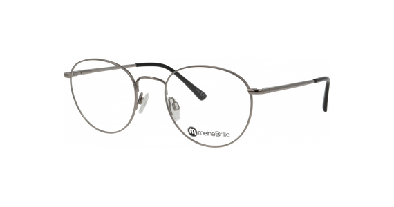 meineBrille 04-20200-02 Gun hell glänzend Schrägansicht links - Mening 2