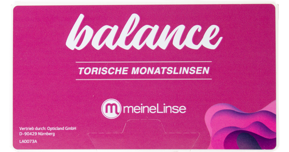 meineLinse balance torische Monatslinsen 6er - Mening 2