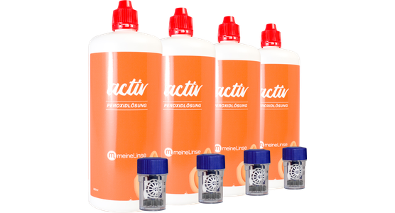 meineLinse activ Peroxidlösung 4x360ml - Ansicht 3