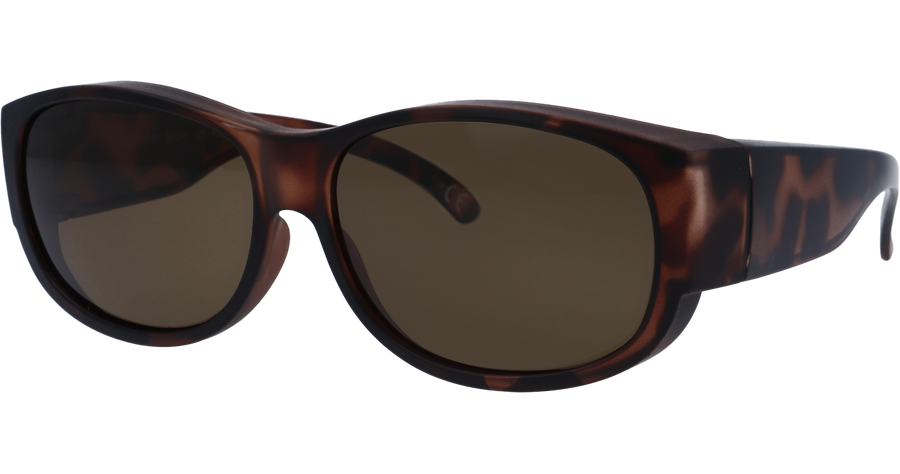 SunRay Sonnenbrille Unisex SunRay 06-71400-01 Überbrille, Havanna matt Mening 1