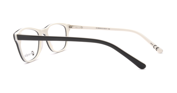meineBrille 04-69040-02, Schwarz/Creme seite - Mening 5