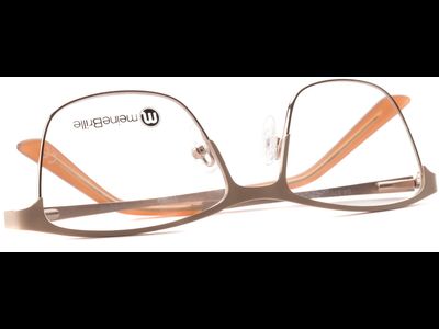 meineBrille 04-87020-02, Gold/Creme Matt umgedreht