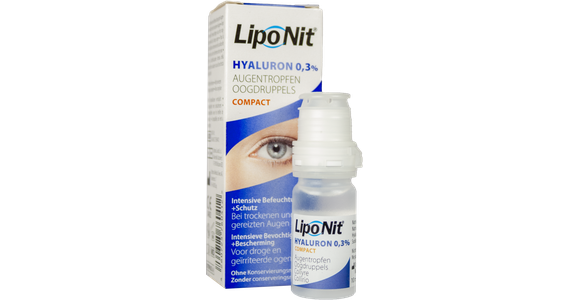 Lipo Nit Compact Augentropfen 0,3% Hyaluron Einzelflasche - Ansicht 3