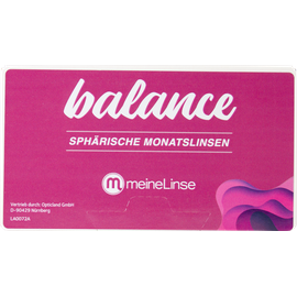  meineLinse balance sphärische Monatslinsen 6er