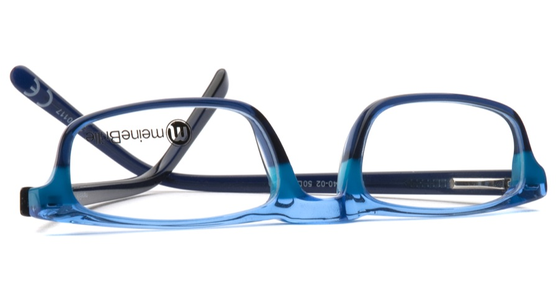 meineBrille 04-79040-02, Hellblau/Dunkel Blau umgedreht - Mening 6