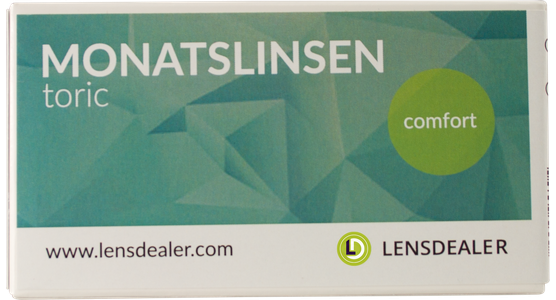 Lensdealer Monatslinsen comfort toric - Ansicht 2