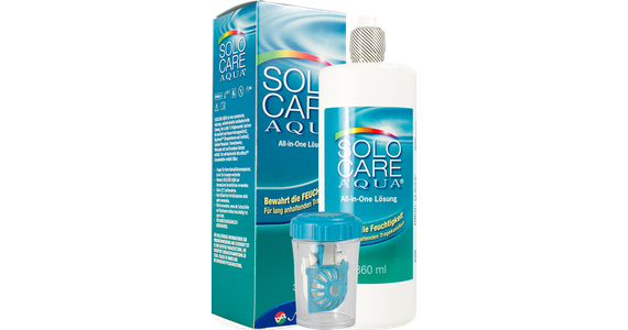 Solocare Aqua Einzelflasche - Ansicht 2