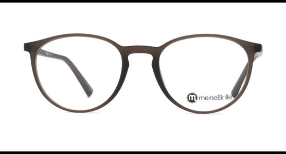 meineBrille 04-79010-02, Erdbraun Matt front - Mening 3