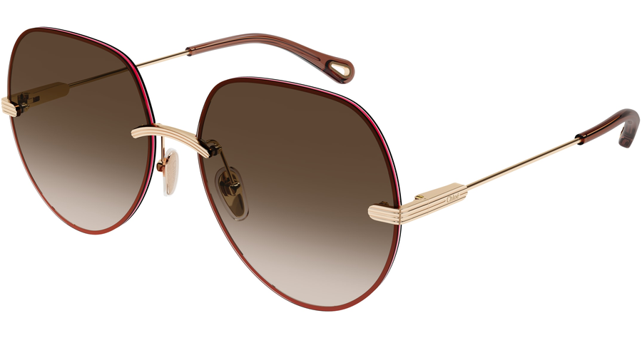Chloé Sonnenbrille Damen Chloé CH0135S 002 Mening 1