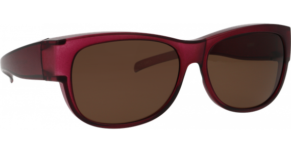 SunRay 06-00320-01 Überbrille, Aubergine matt - Mening 5