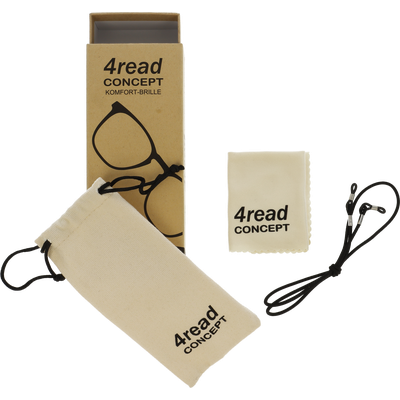  4read CONCEPT Berlin Schwarz 3,0 Dioptrien  Ansicht 4