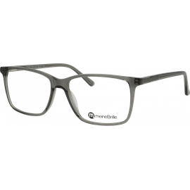meineBrille Brille Herren meineBrille 04-12010-04, Grau transparent glänzend