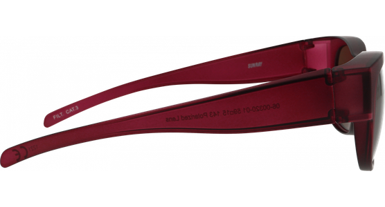 SunRay 06-00320-01 Überbrille, Aubergine matt - Ansicht 3