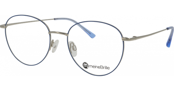 meineBrille 04-96090-05, Blau/Silber glänzend - Mening 2
