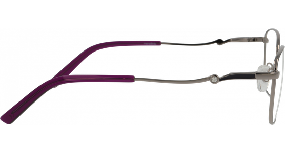 meineBrille 04-40120-02, Silber/Blaulila - Ansicht 4