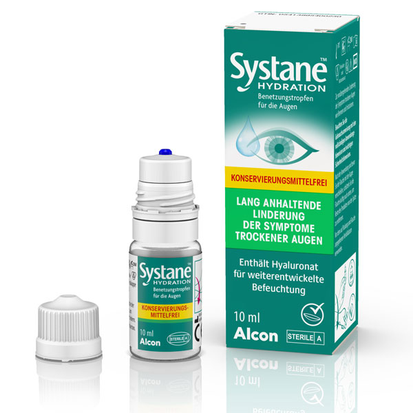 Alcon Systane Hydration Augentropfen für trockene Augen 