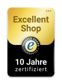 Lensdealer ist bei Trusted Shops und wurde mit dem Zertifikat "Excellent Shop" ausgezeichnet