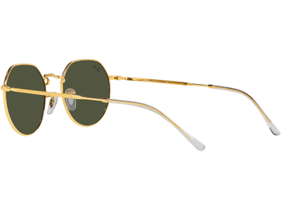 Ray-Ban RB3565 Jack Glänzend Gold / Grün 919631 53 - Ansicht 4