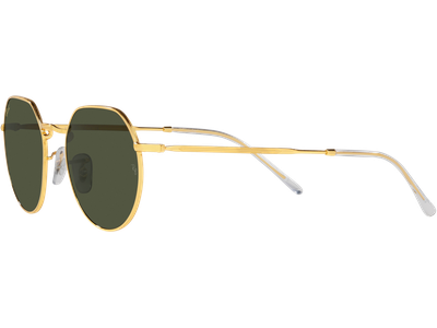 Ray-Ban RB3565 Jack Glänzend Gold / Grün 919631 53 - Ansicht 2