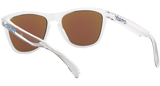 Oakley Frogskins Crystal Clear / Prizm Sapphire OO9013 D0 55 - Mening 10