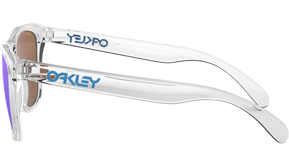 Oakley Frogskins Crystal Clear / Prizm Sapphire OO9013 D0 55 - Mening 5