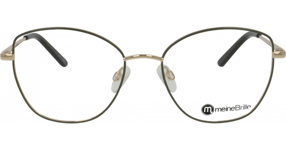 meineBrille 04-40110-02, Sandgrau/Gold glänzend - Mening 5