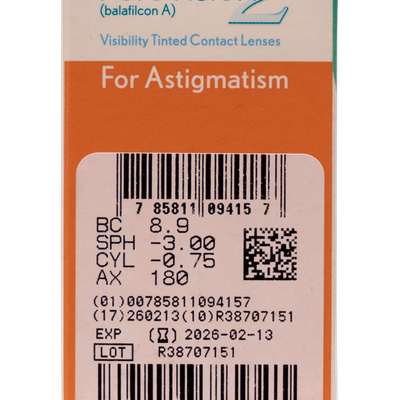  PureVision 2 HD for Astigmatism 6er Ansicht 3