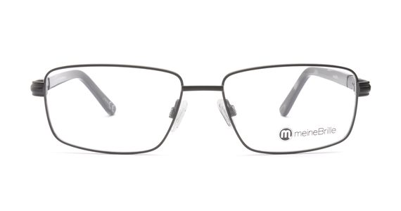 meineBrille 04-69070-01, Schwarz/Dunkel Blau front - Mening 3