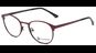 meineBrille 04-79000-01, Rot/Schwarz Matt