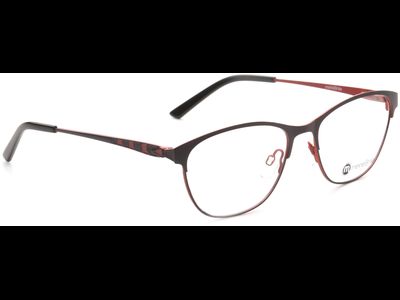 meineBrille 04-96020-01, Brombeere/Orange Matt rechts