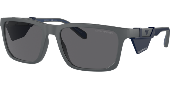 Emporio Armani EA4219 610387 57, Dunkelgrau - Mening 2
