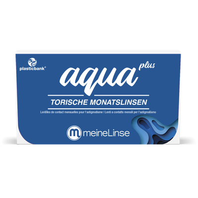 meineLinse aqua plus torische Monatslinsen 3er - Ansicht 3